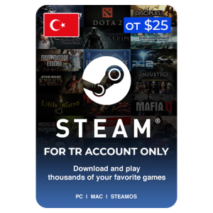 Steam Wallet 🇹🇷 Турция